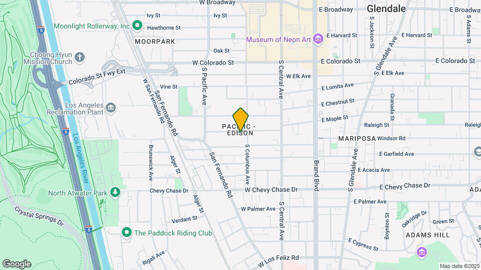 408 W Maple St Map and Location Details