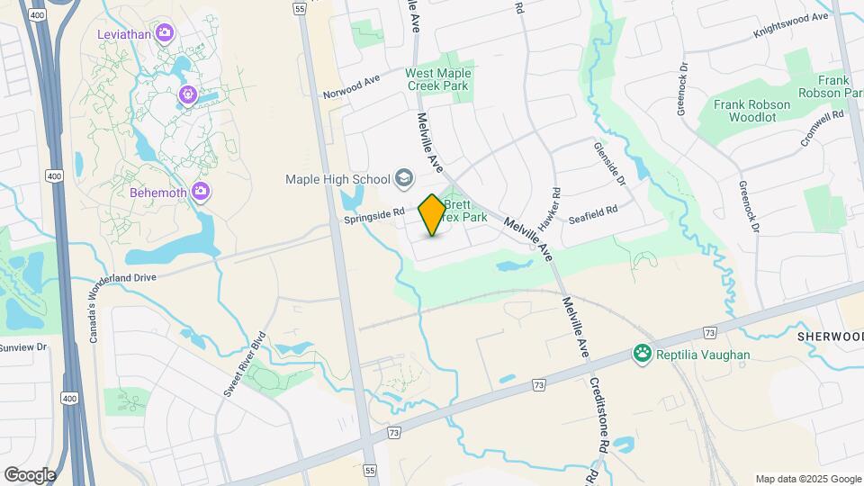 102 Lucena Crescent Map and Location Details