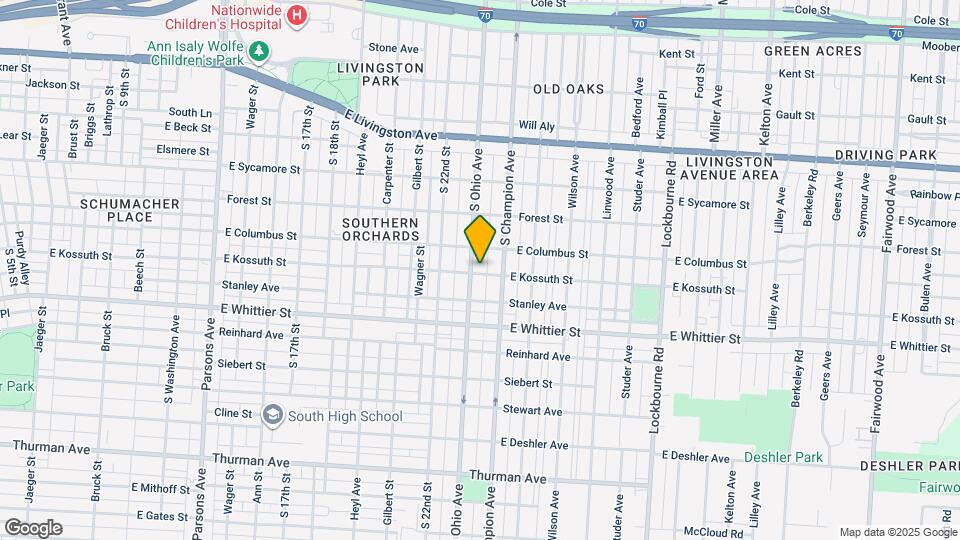 960 S Ohio Ave Map and Location Details