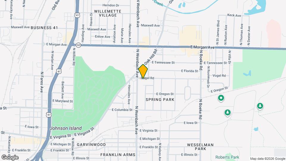 2013 Vogel Rd Map and Location Details
