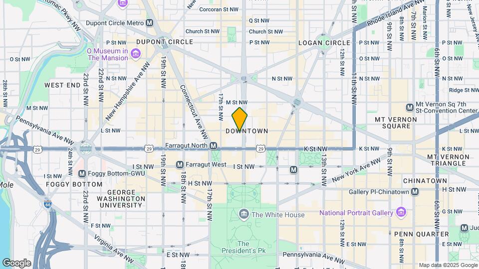 Presidential Map and Location Details