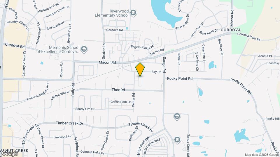 1066 W Montebello Cir Map and Location Details