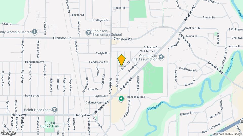 2041 Gorton St Map and Location Details