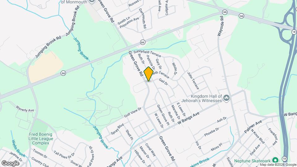 806 Green Grove Rd, Unit 1089 Map and Location Details