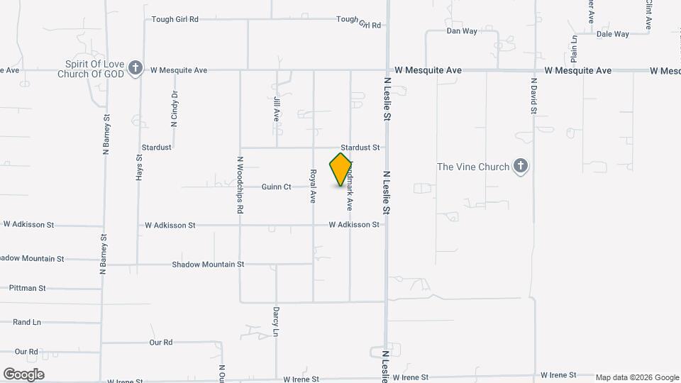 1620 Landmark Ave Mapa y Detalles de la Ubicación