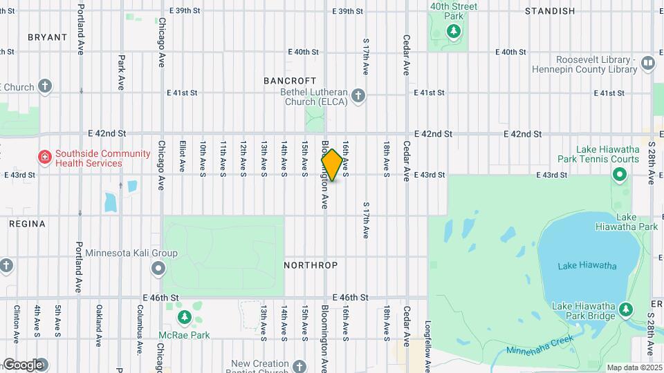 4315 Bloomington Ave Map and Location Details