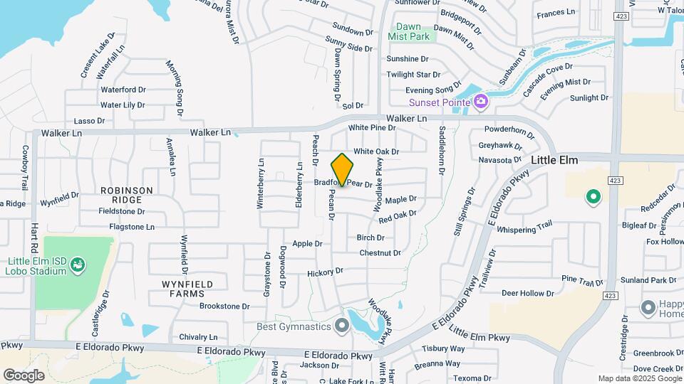2209 Maple Dr Map and Location Details