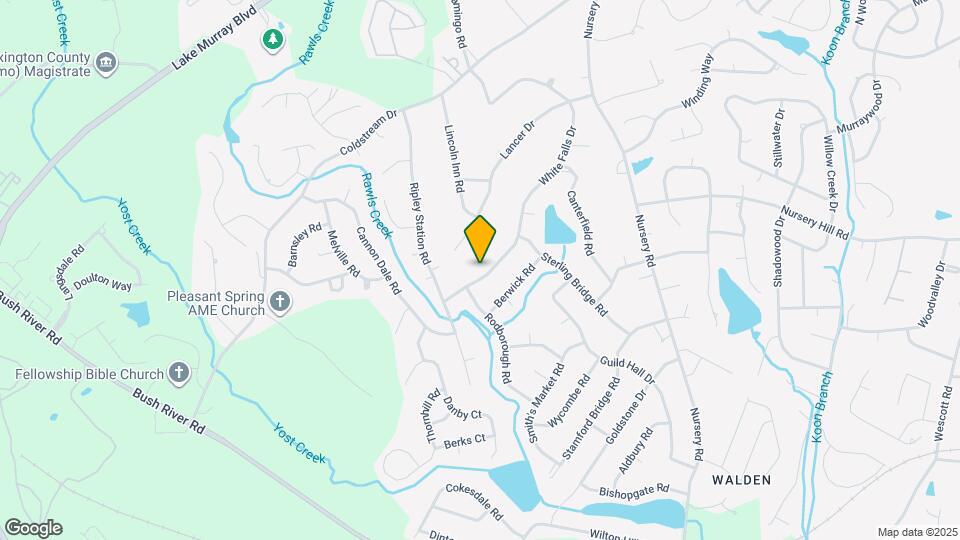 630 White Falls Dr Mapa y Detalles de la Ubicación