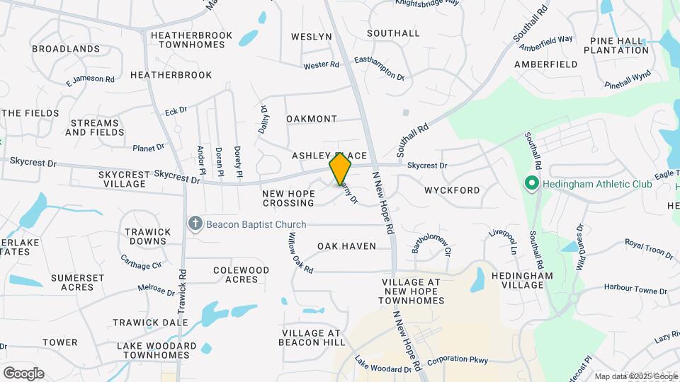 4215 Mantua Way Map and Location Details