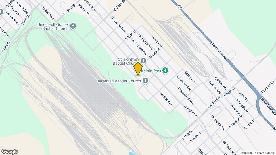 3323 Trendley Ave Map and Location Details