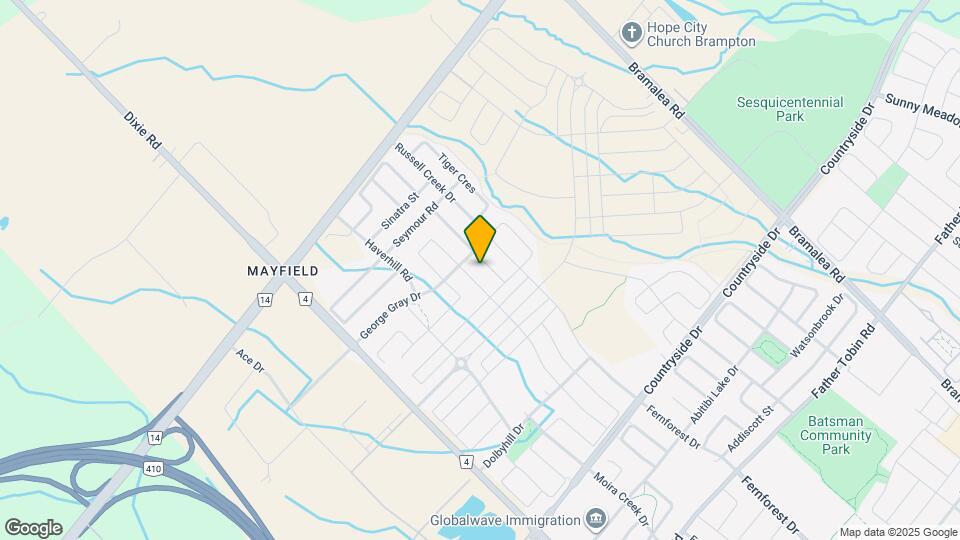 14 Peony St Map and Location Details