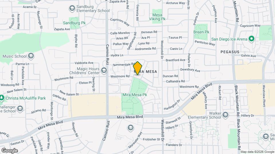 8560 Westmore Rd Map and Location Details