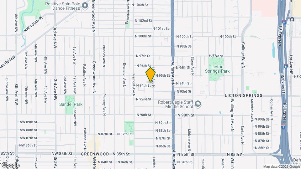 9403 Linden Ave N Map and Location Details