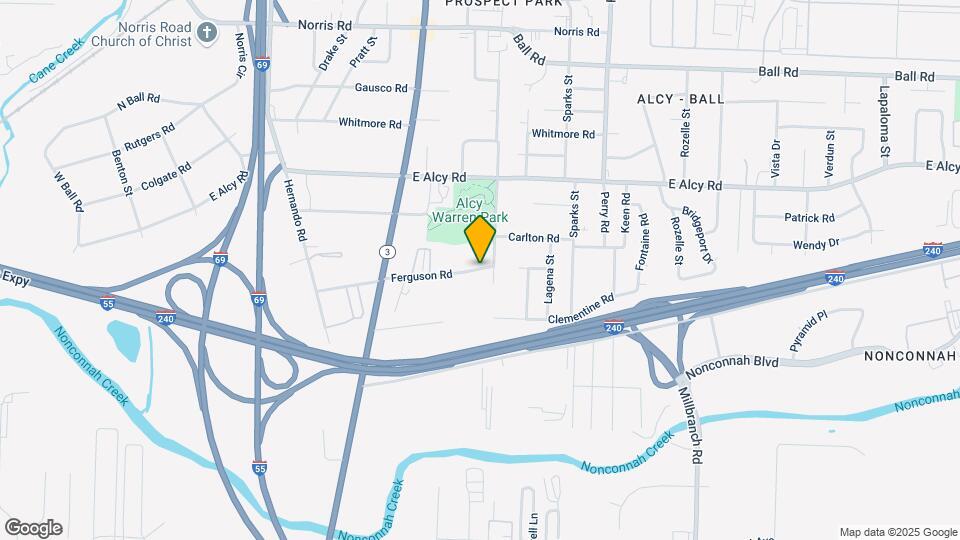 1407 Ferguson Rd Map and Location Details