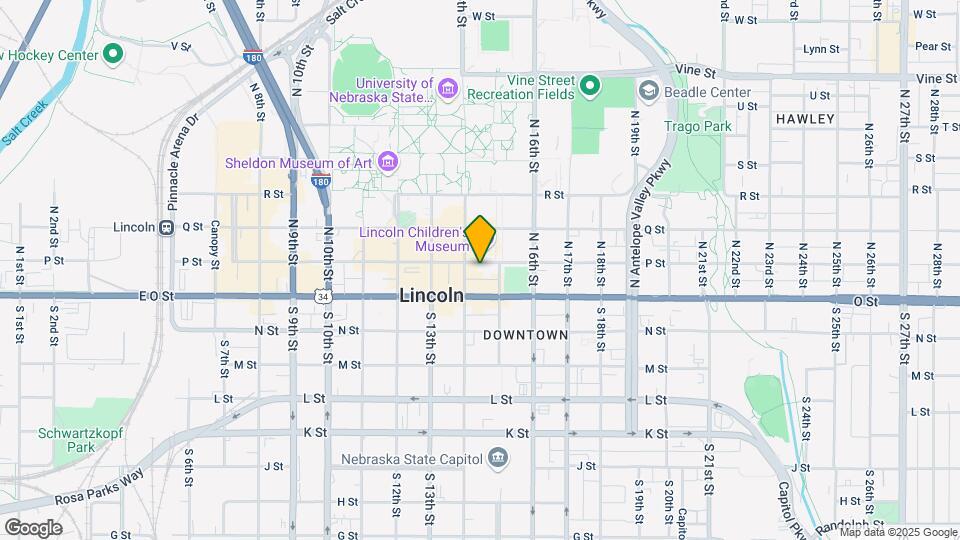 1421 P Street Map and Location Details