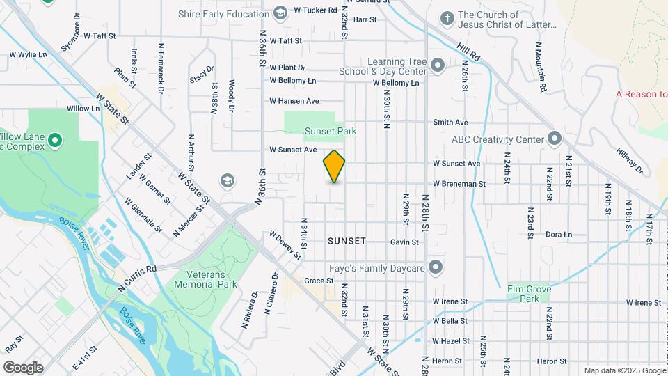 3216 W Anderson St Map and Location Details