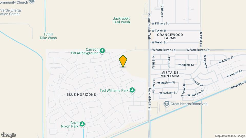 69 S 195th Ln Map and Location Details