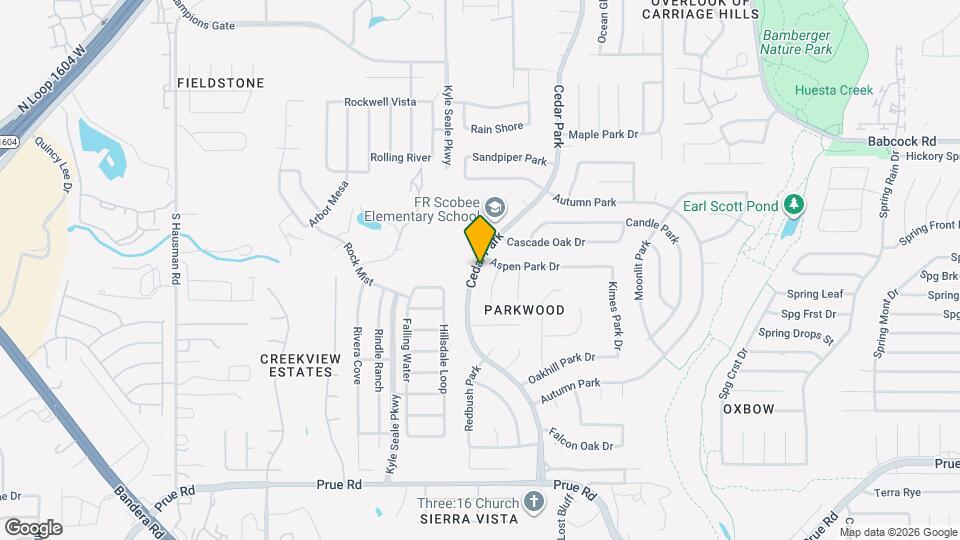 11154 Cedar Park Map and Location Details