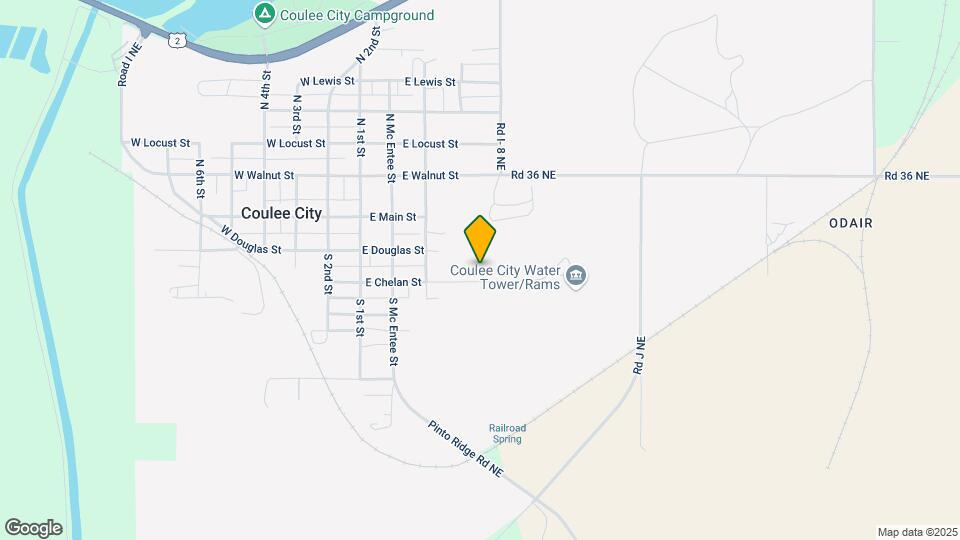 Coulee City Gardens Apartments Mapa y Detalles de la Ubicación