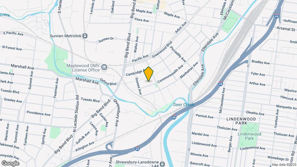3619 Commonwealth Ave Map and Location Details