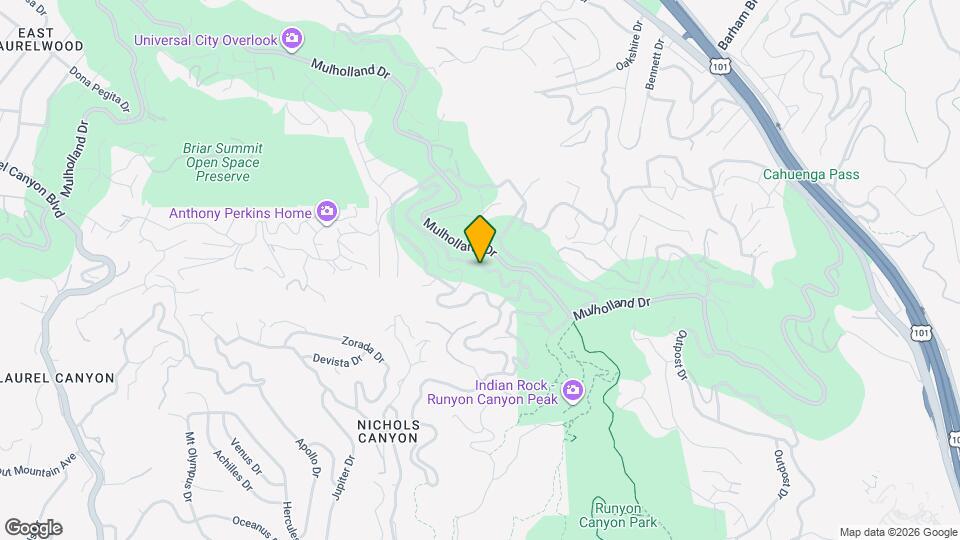 2753 La Cuesta Dr Map and Location Details