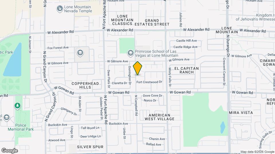 3704 N Campbell Rd Map and Location Details