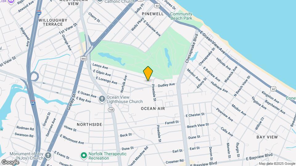 528 E Gilpin Ave Map and Location Details