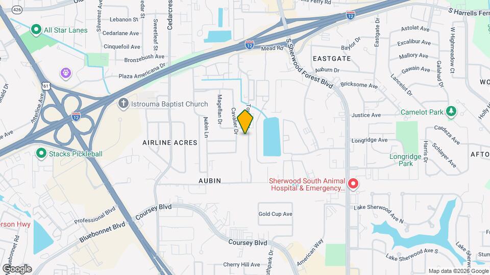 3044 Toulon Dr, Unit C Map and Location Details