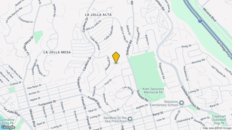 5349 Vickie Dr Map and Location Details