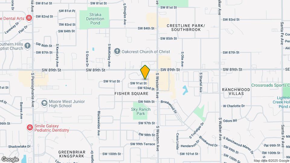 913 SW 91st St Map and Location Details