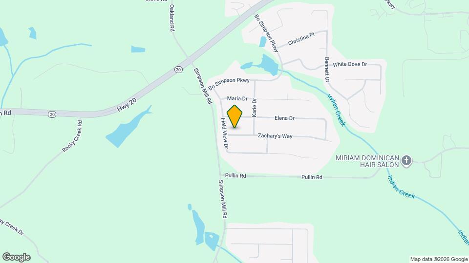 1609 Zachary's Way Mapa y Detalles de la Ubicación