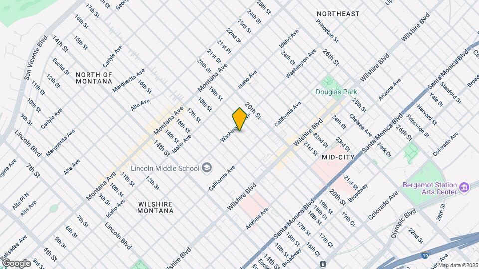 1015 18th St Map and Location Details