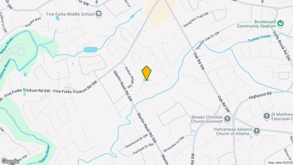 1176 Golden Cir SW Map and Location Details