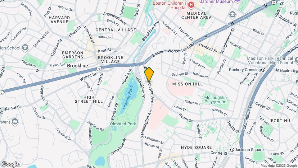 79 S Huntington Ave Map and Location Details