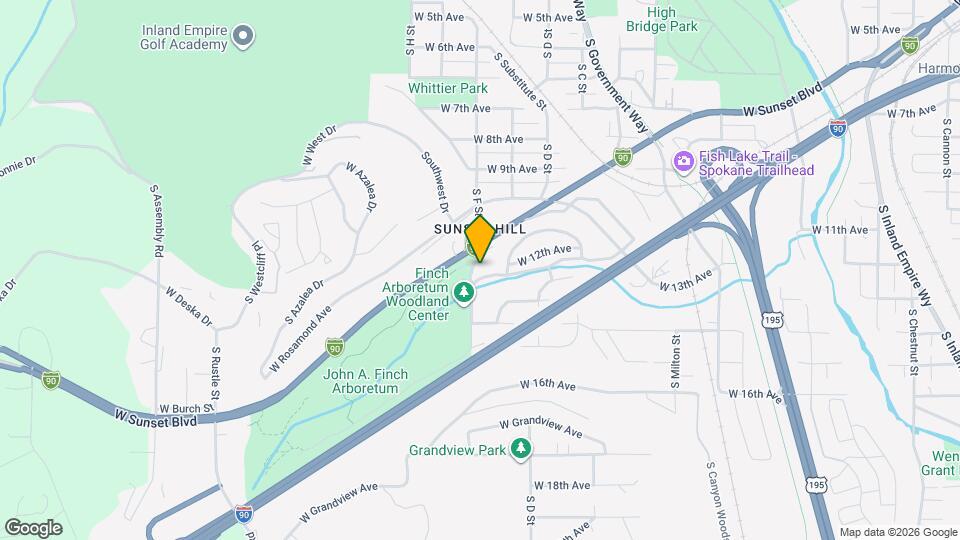 3326 W Woodland Blvd Map and Location Details