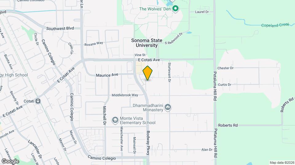 7458 Madera Pl Map and Location Details