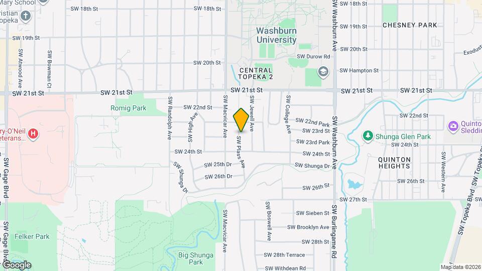 2220 SW Plass Ave Map and Location Details