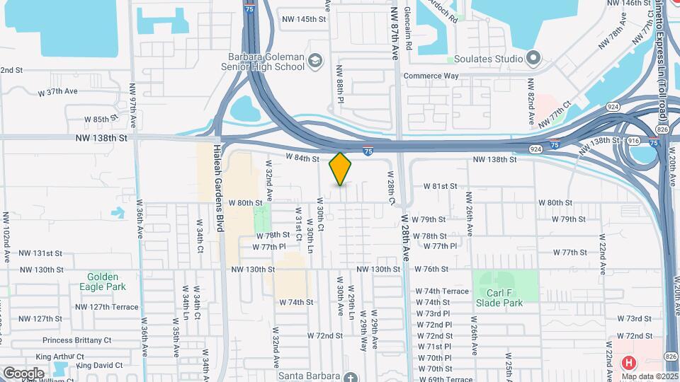 2993 W 80th St Map and Location Details