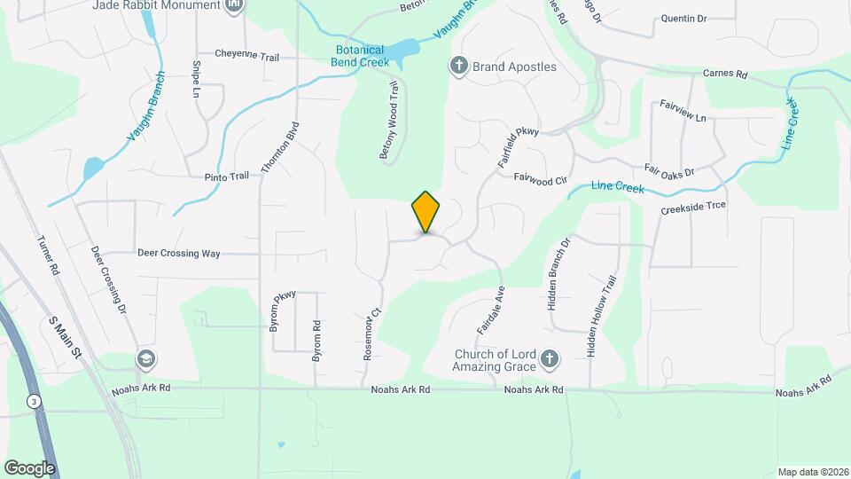 2071 Fairmont Run Map and Location Details