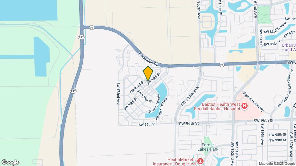 9243 SW 170th Ave Map and Location Details