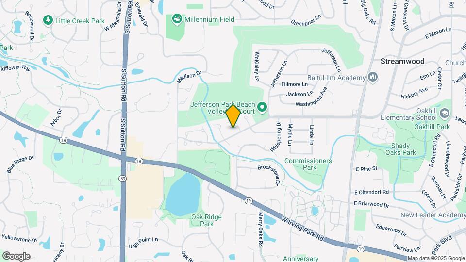600 W Streamwood Blvd Map and Location Details