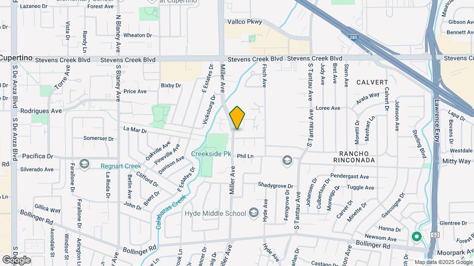 10380 Miller Ave Map and Location Details