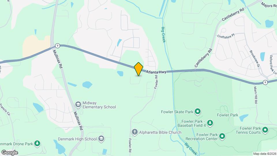 Hayloft Big Creek Map and Location Details