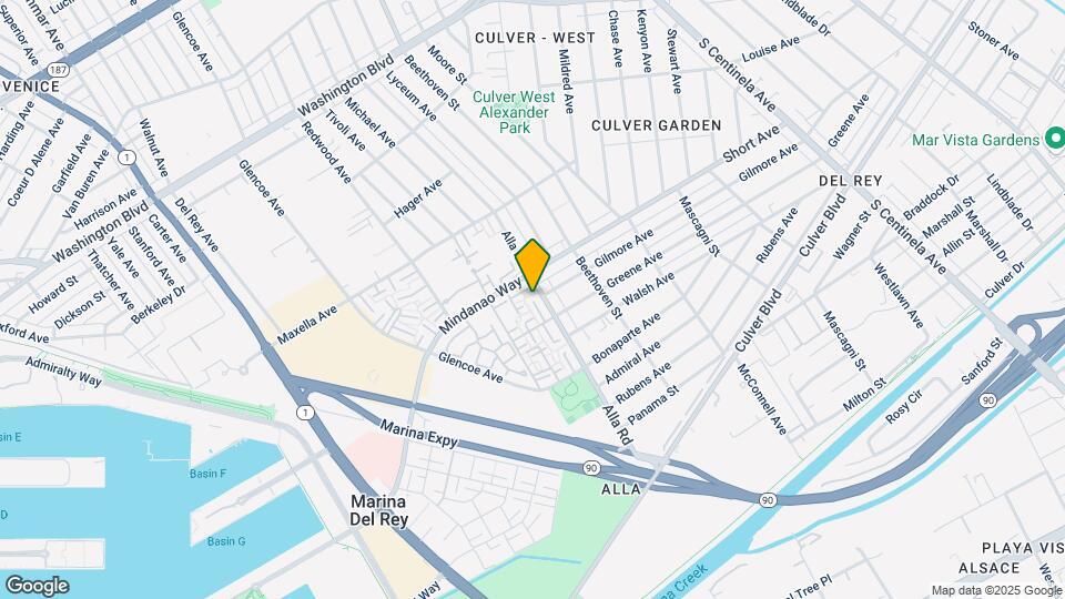 4415 Alla Rd Mapa y Detalles de la Ubicación