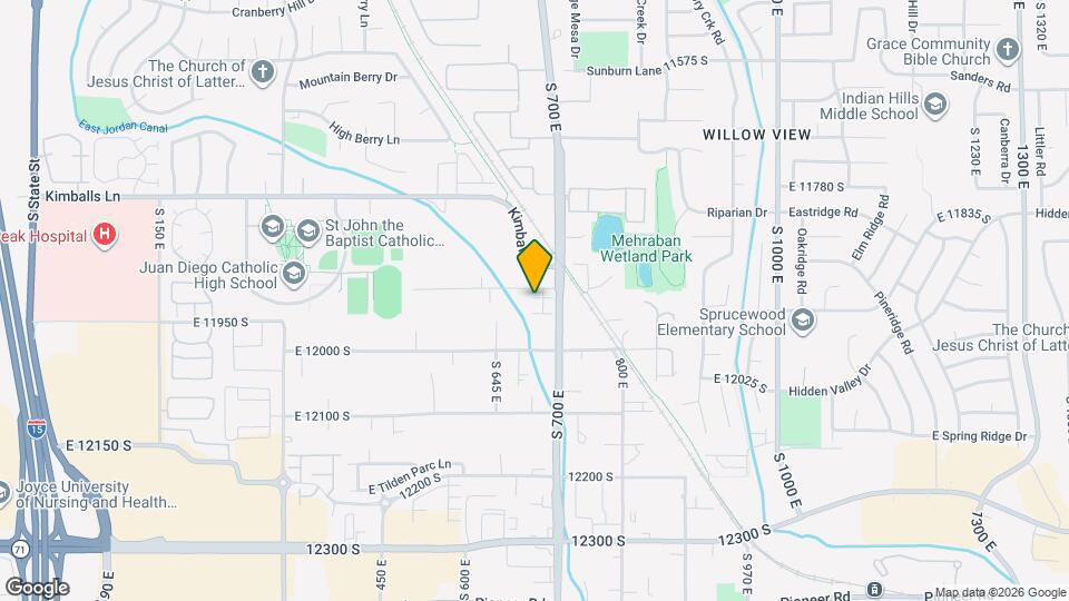 668 E Moray Hill Ct Map and Location Details