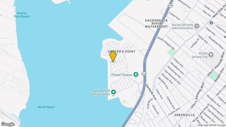 8 Droyers Pointe Blvd Mapa y Detalles de la Ubicación
