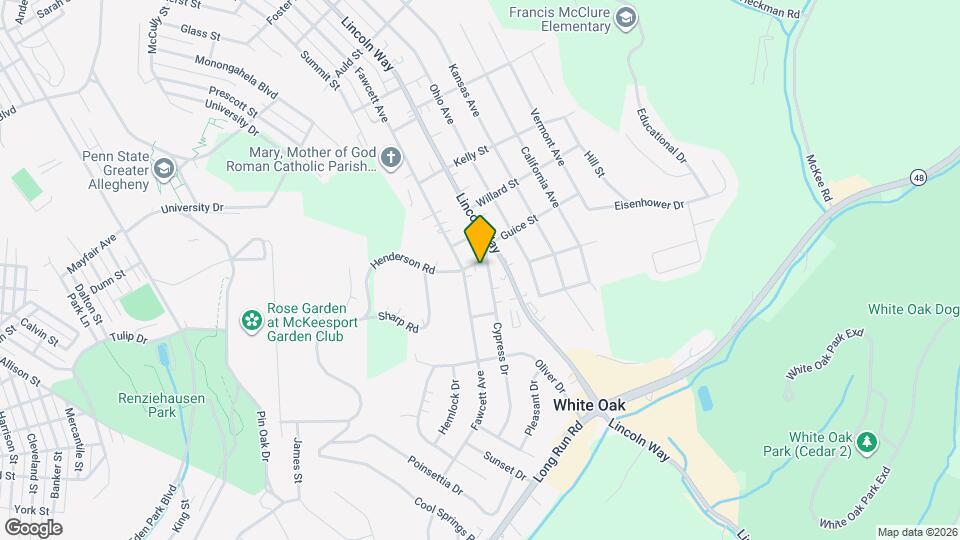 2710 Henderson Rd Mapa y Detalles de la Ubicación