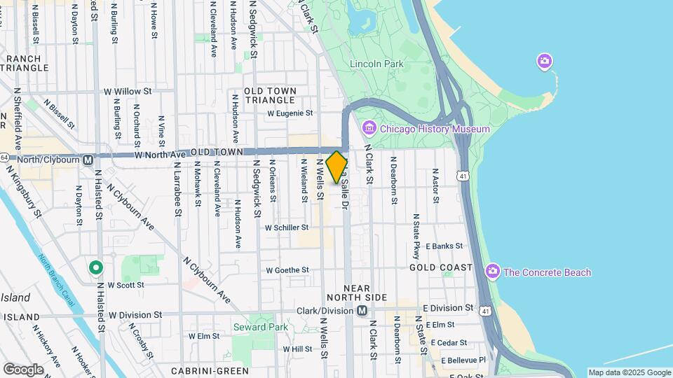 152 W Burton Pl Map and Location Details