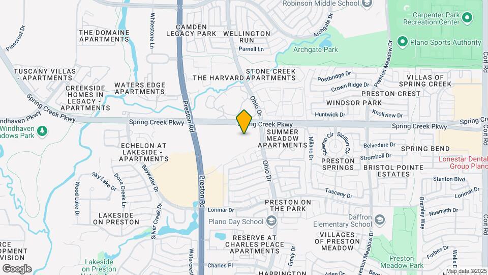 4700 W Spring Creek Pkwy Map and Location Details