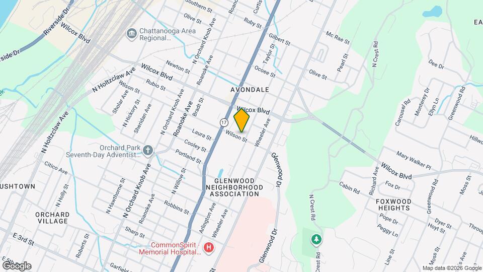 1301 Arlington Ave Map and Location Details